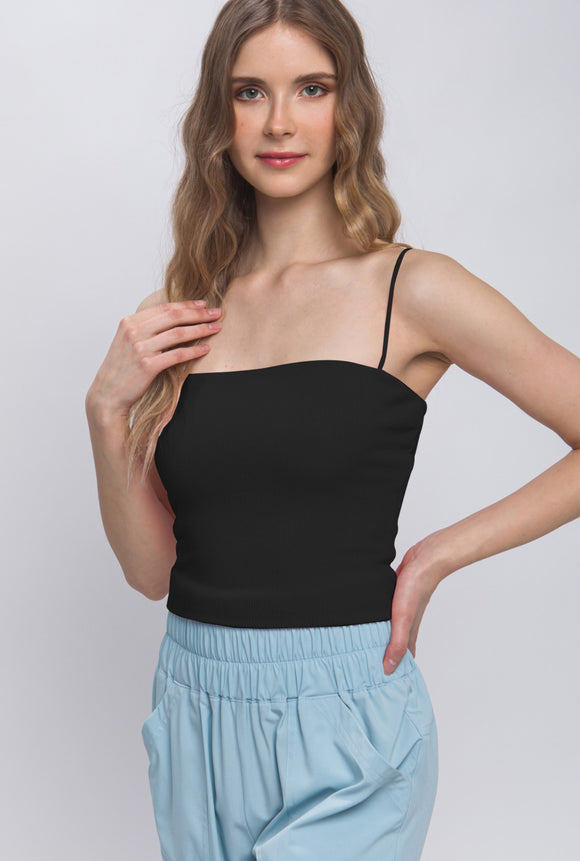 Allison Crop Top (Black)