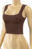 Kailani Crop Top (Mocha)