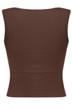 Kailani Crop Top (Mocha)