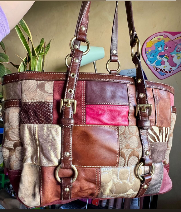 Coach Patchwork Design