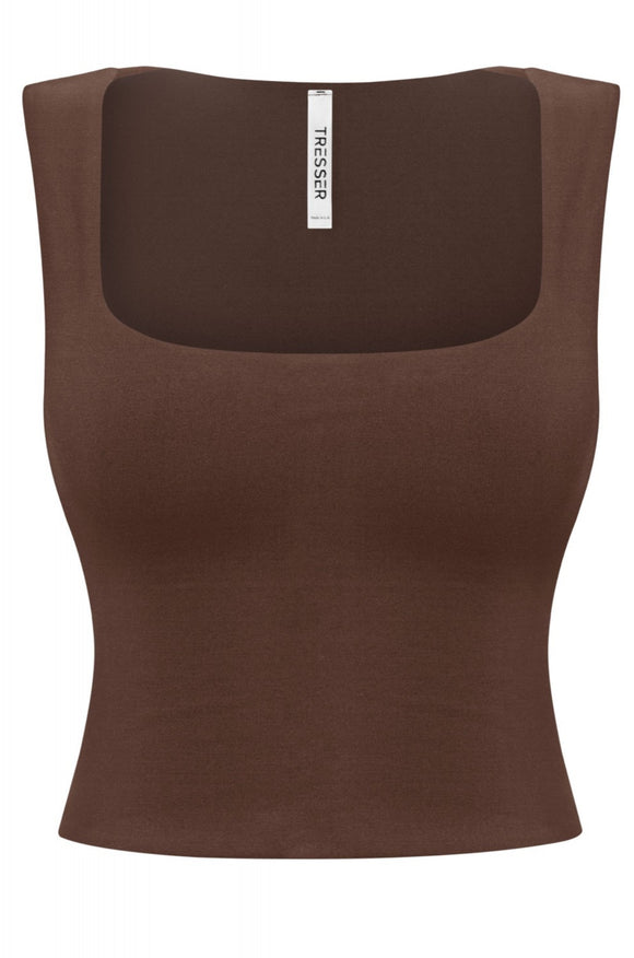 Kailani Crop Top (Mocha)