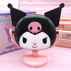 Kuromi Makeup MIrror (Pink Stand)