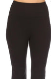 Fatima Flared Leggings (Black)