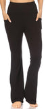 Fatima Flared Leggings (Black)