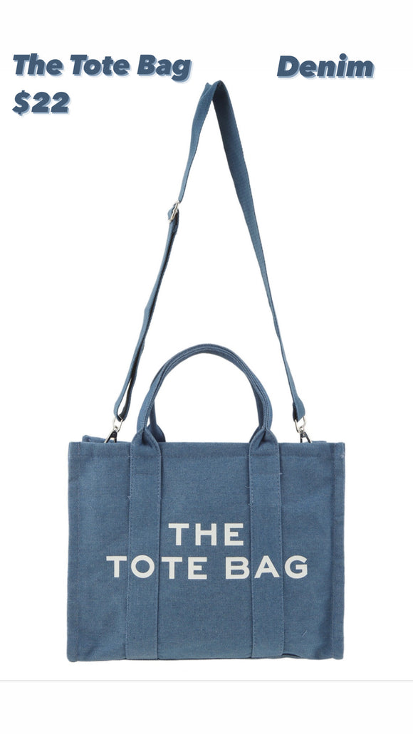 The Tote Bag Denim (Blue)