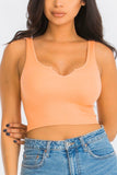 Melanie (Melon) Crop Top