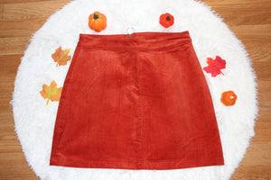 Natalie Skirt (Orange Red)