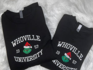 Whoville Grinch Crewneck