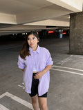 Scarlett (Lavender) Button-Up