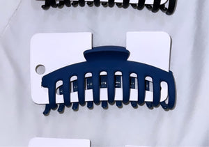 Kesha Hair Clips (Navy Blue)